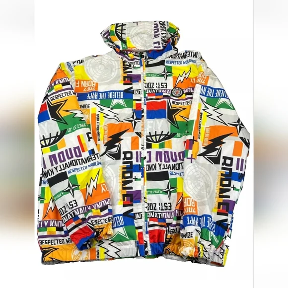 Bornfly Men's Small Hooded Windbreaker - Picture 1 of 6